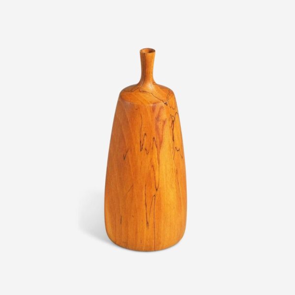 Watermarked Maple and Sycamore Turned Vessel