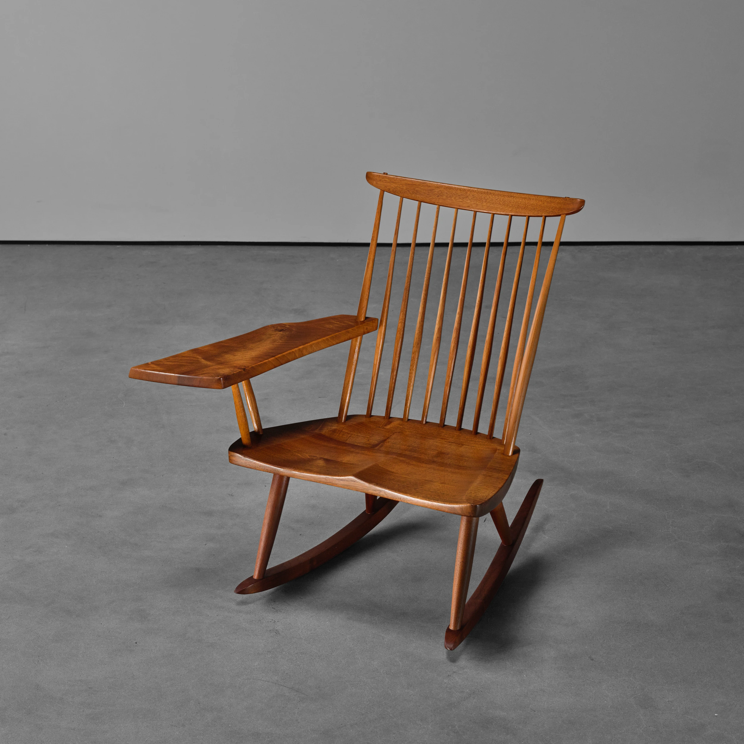 “New” Lounge Chair w/ Free-form Arm and Rockers