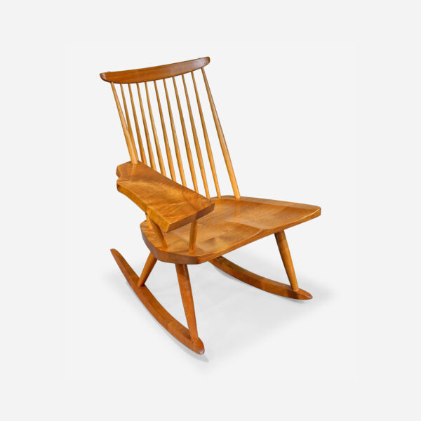 “New” Lounge Chair w/ Free-form Arm and Rockers