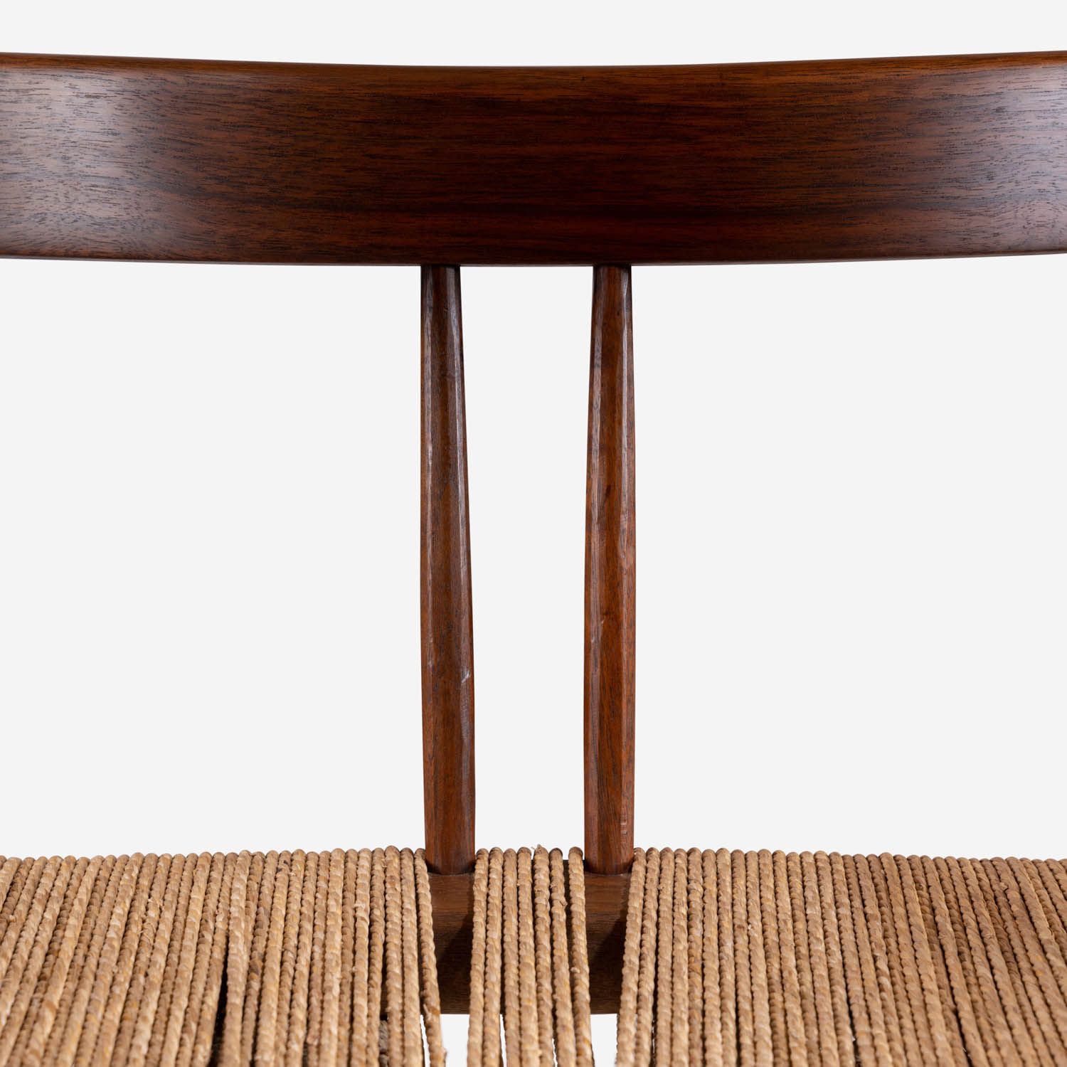 George Nakashima - Grass-Seated Chair (designed back)