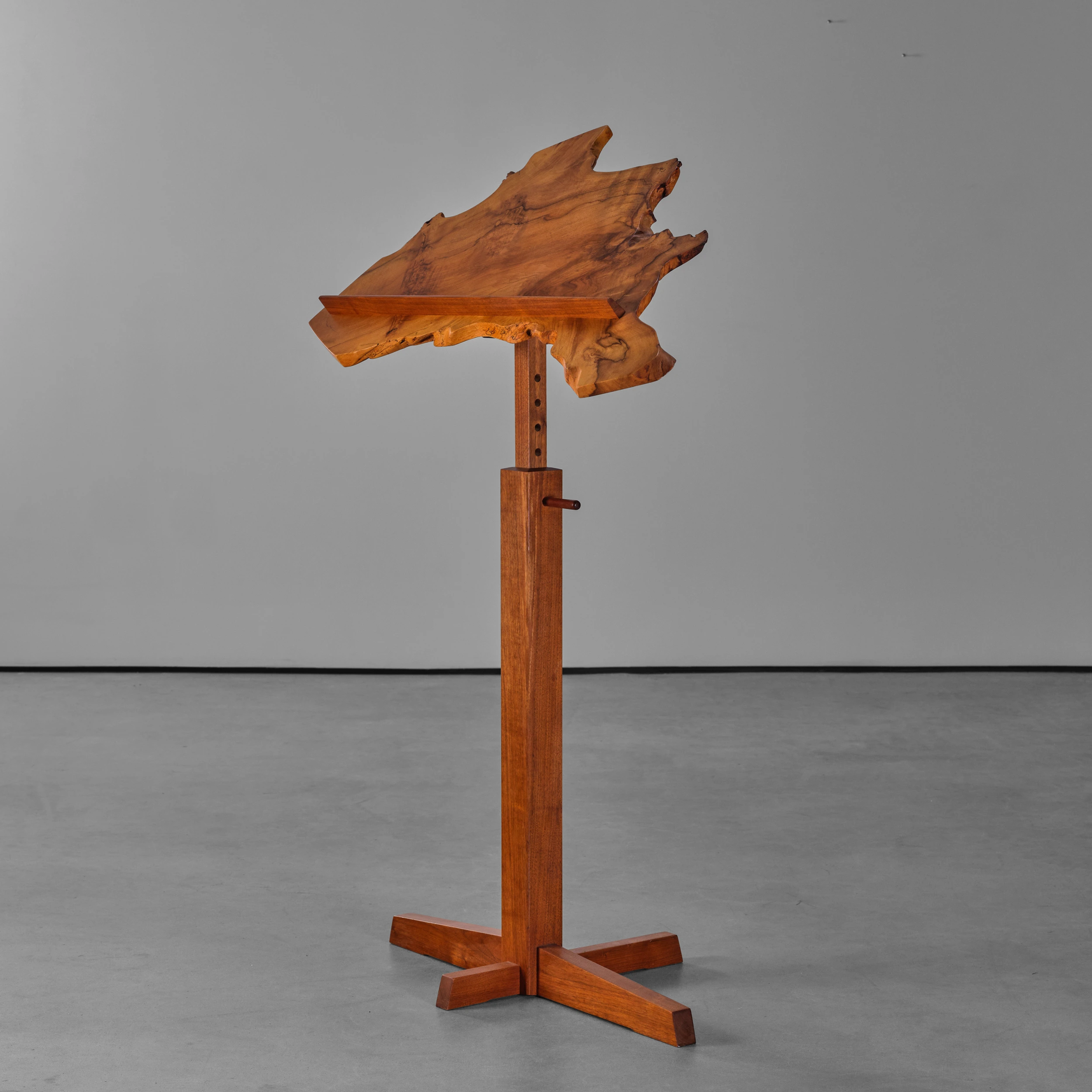 George Nakashima – Rare Print Music Stand – 1981 – MG1075 2