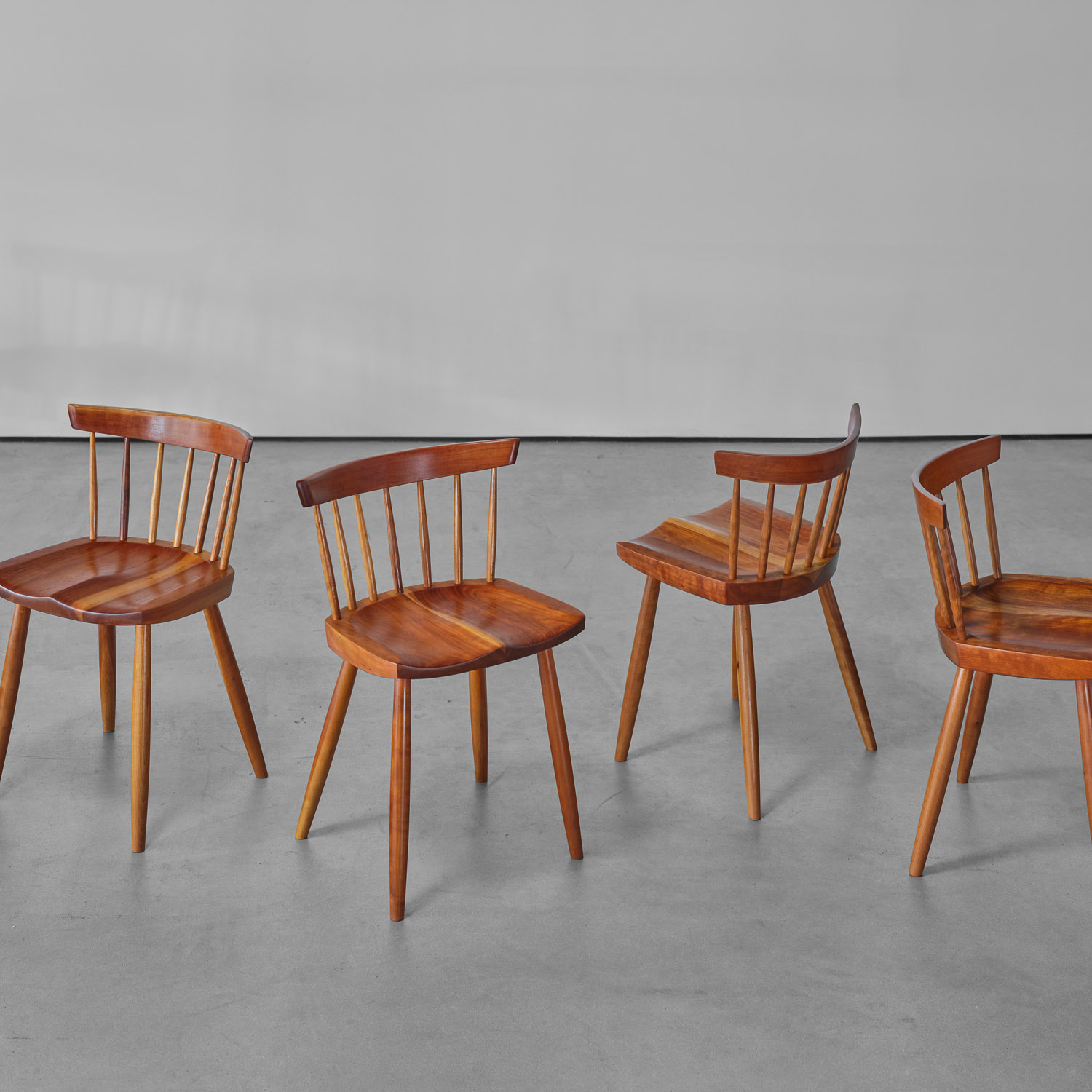 George Nakashima Special Low back Chairs 1986-MG1147-10