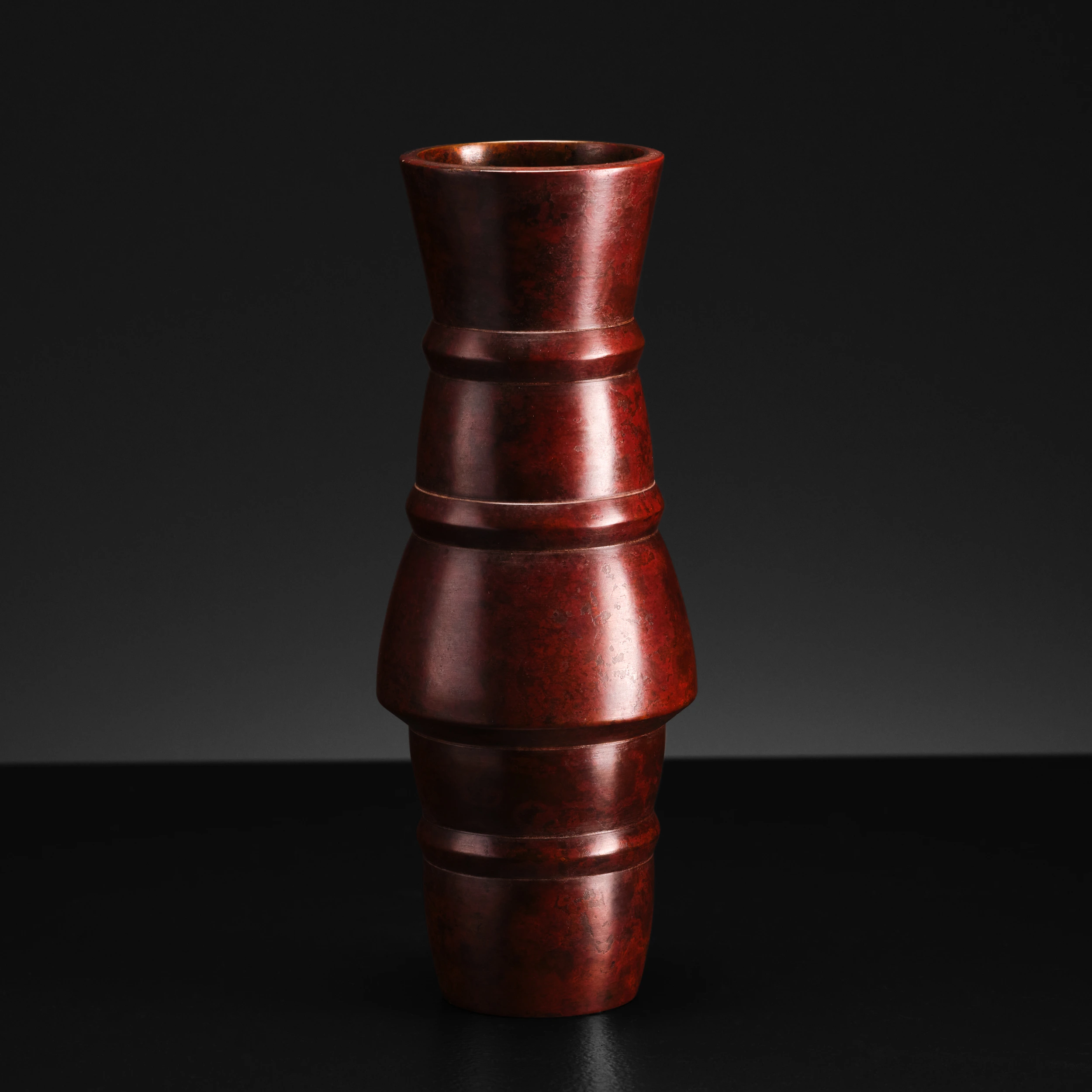 Japanese Bronze/Copper Alloy Vase