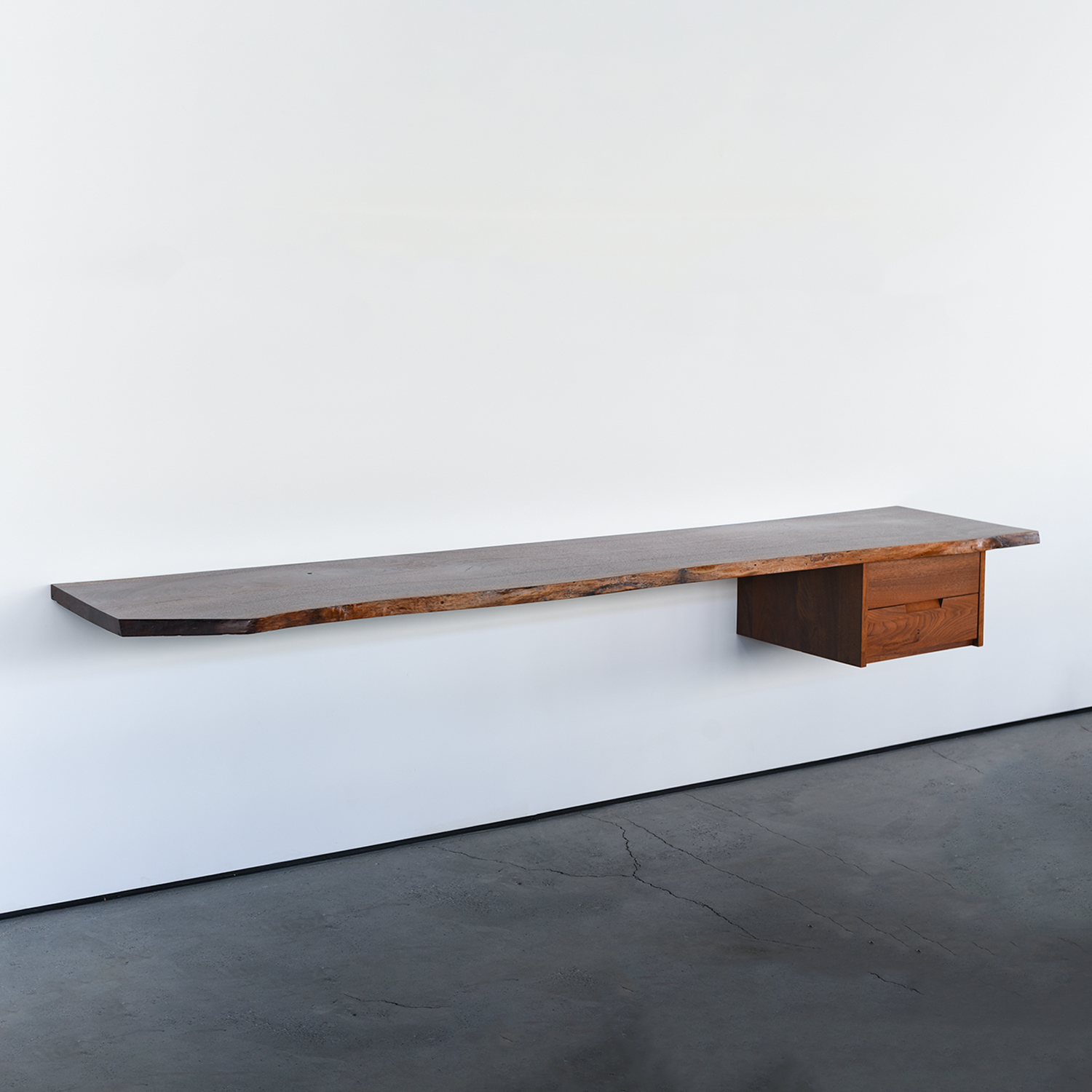 Wall Hung Shelf with Drawers (Wall Hung Desk)