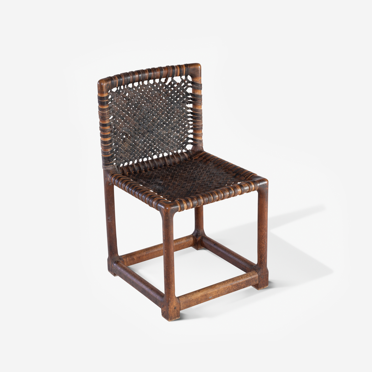 Wharton Esherick Hessian Hills Chair – Front (2)