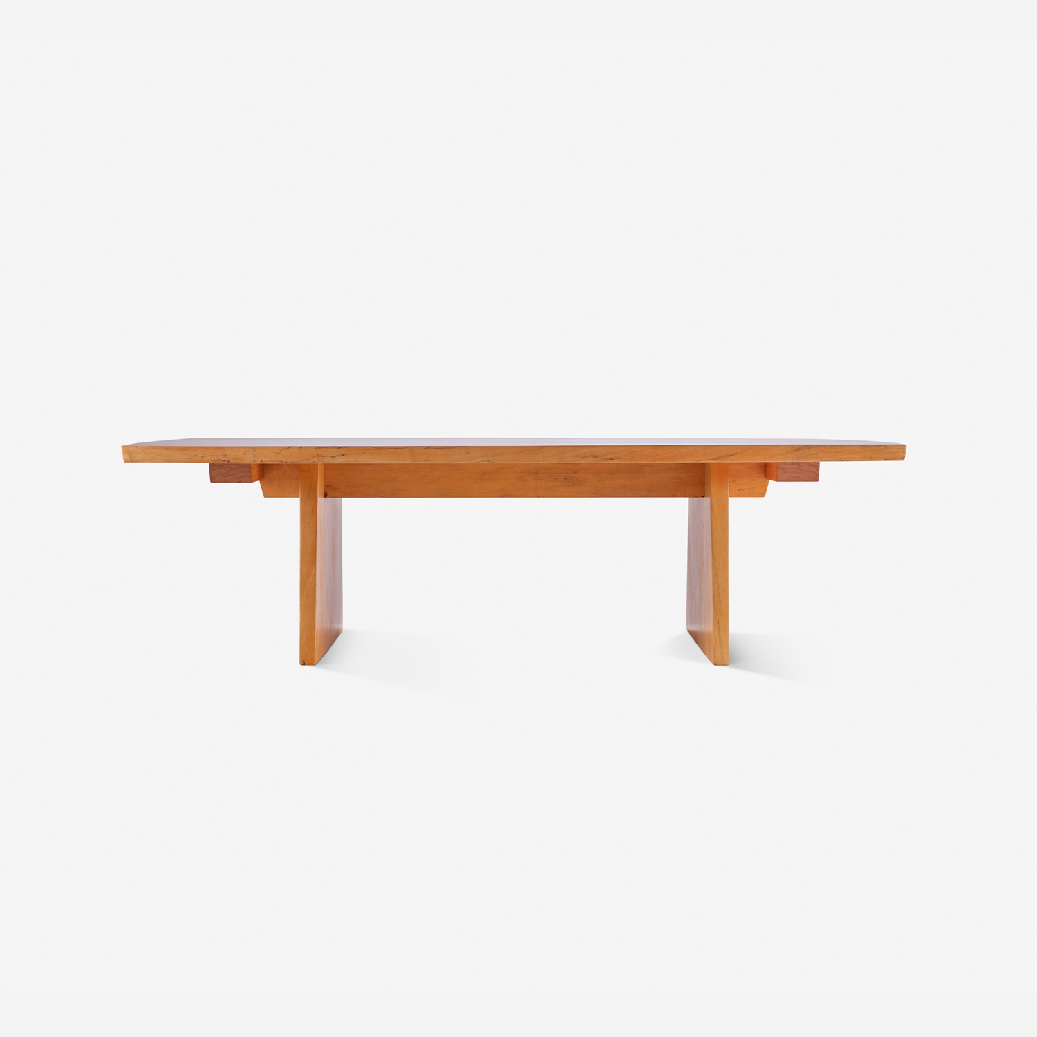 Rare Boat-Shaped Coffee Table by George Nakashima – Pressman – 1978 (1)