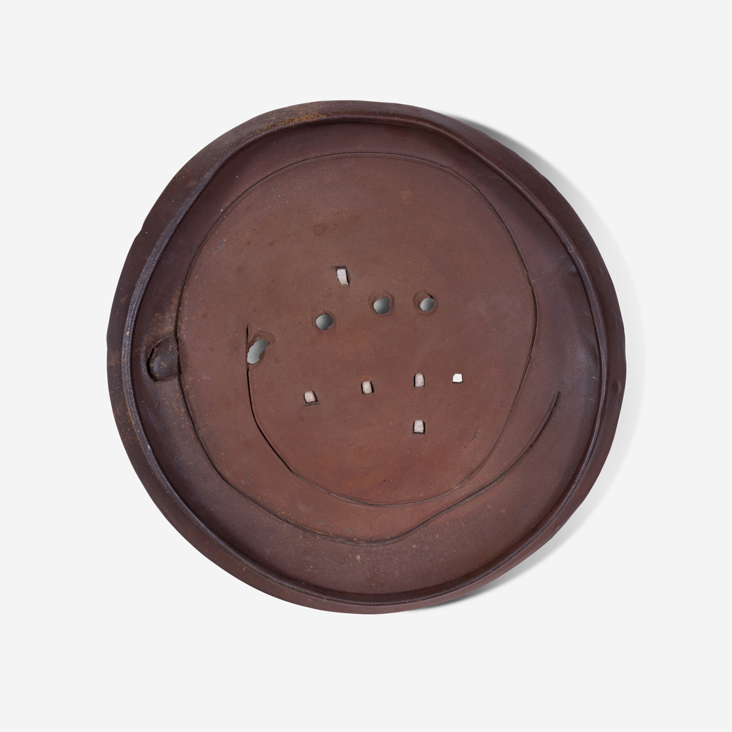 Charger with Porcelain Piercings