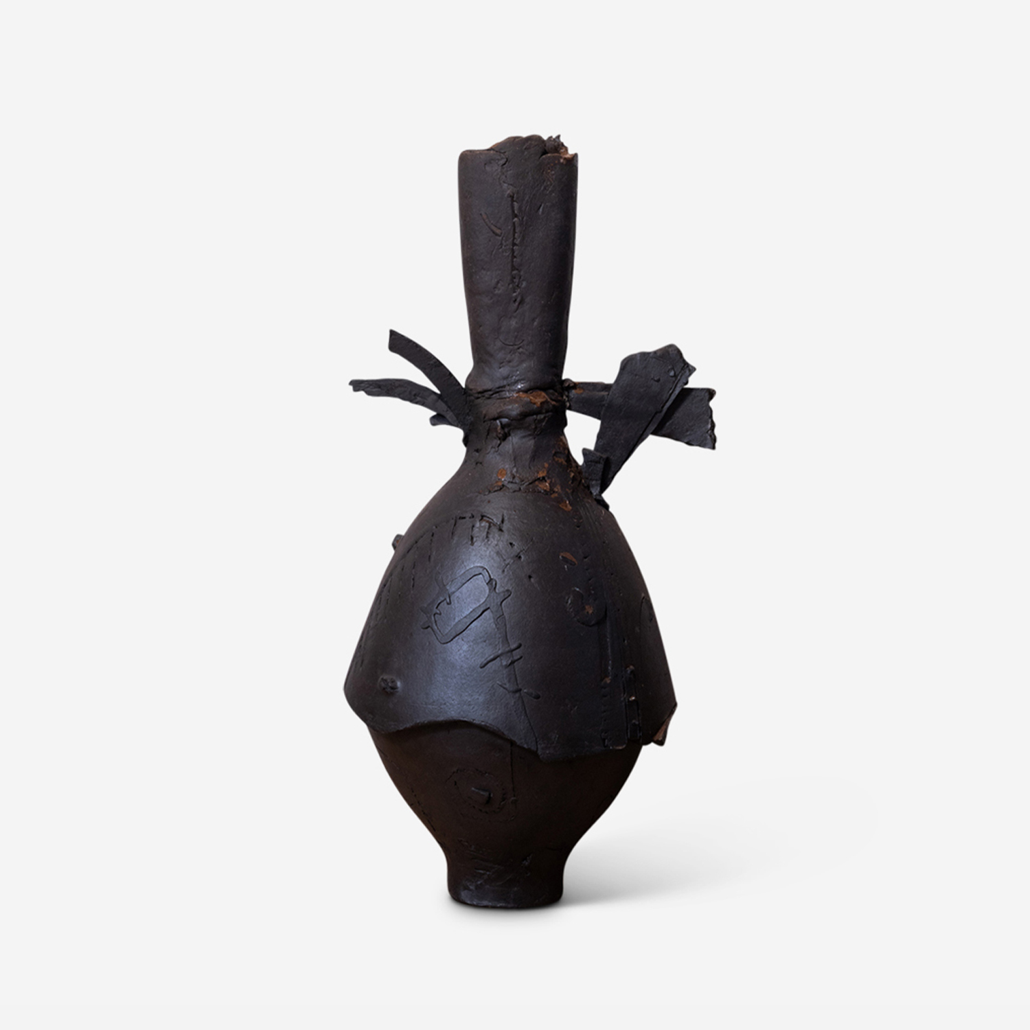 Monumental Stoneware Vessel