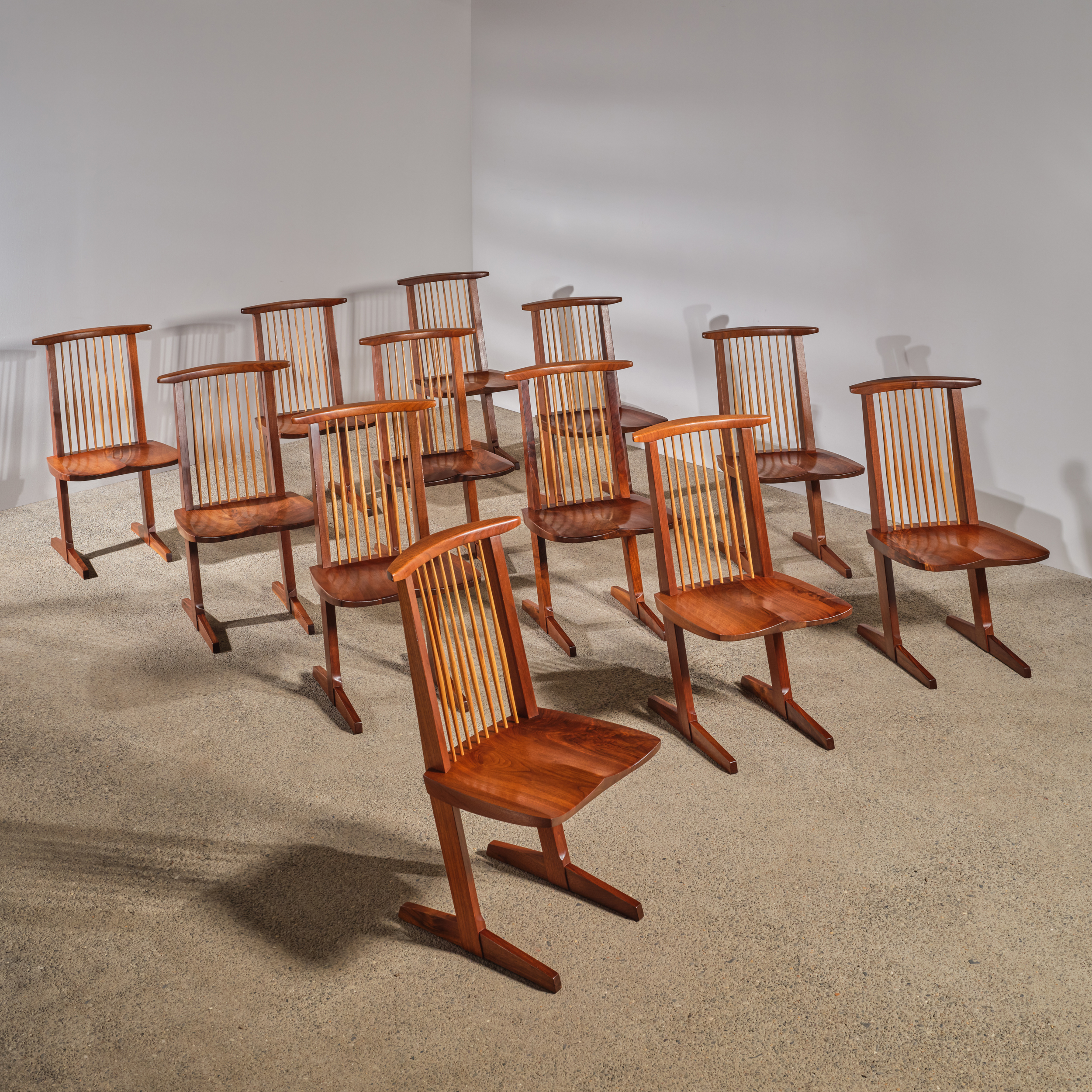 George Nakashima - Conoid Chairs (set of 12)
