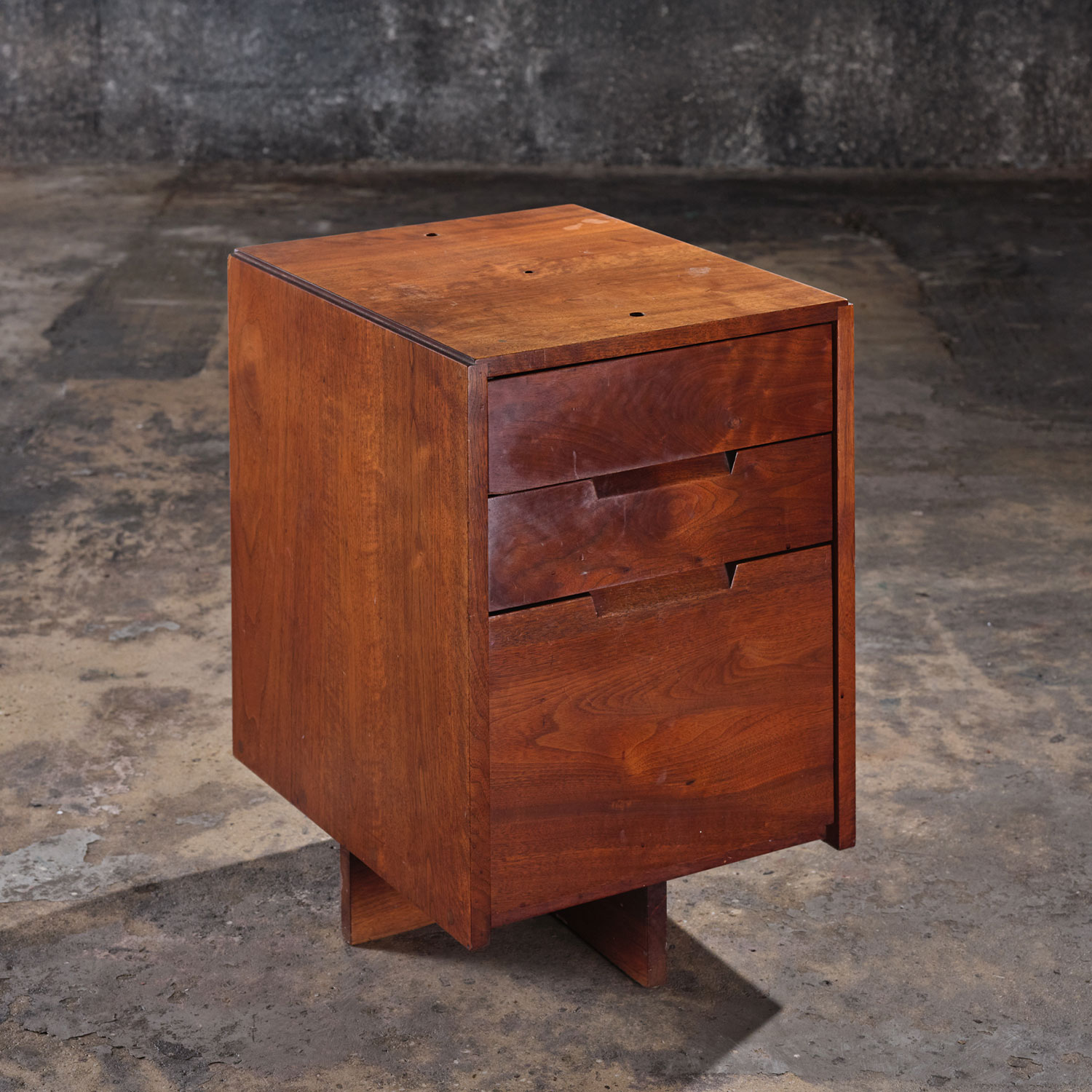 Pedestal for Turned Leg Desk