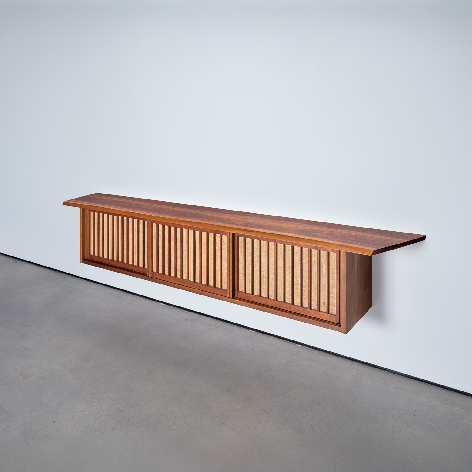 Triple Sliding Door Wall-Hung Cabinet