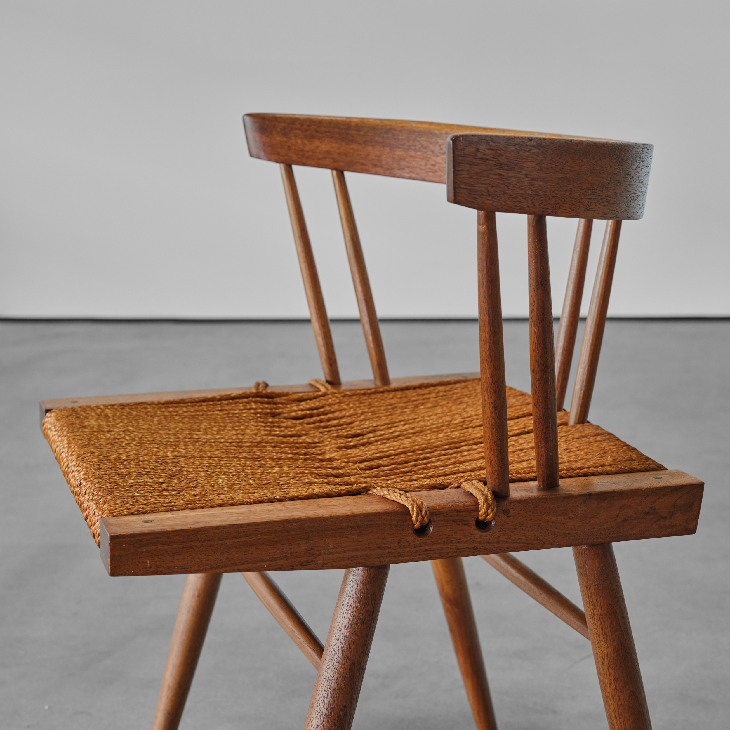 George Nakashima – Grass Seated Chair I Pair – 1961 – MG1794-9