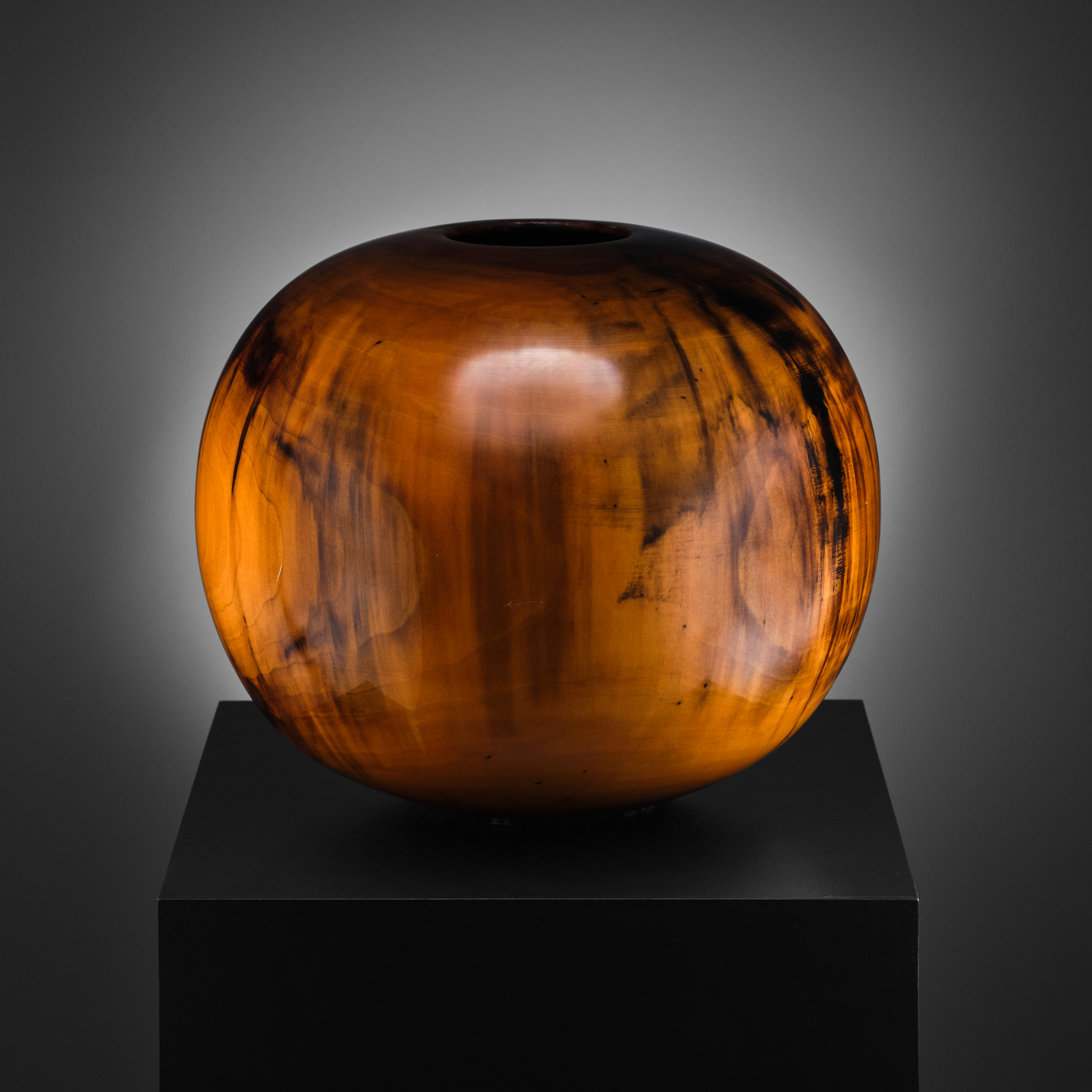 Figured Tulipwood Turned Vessel