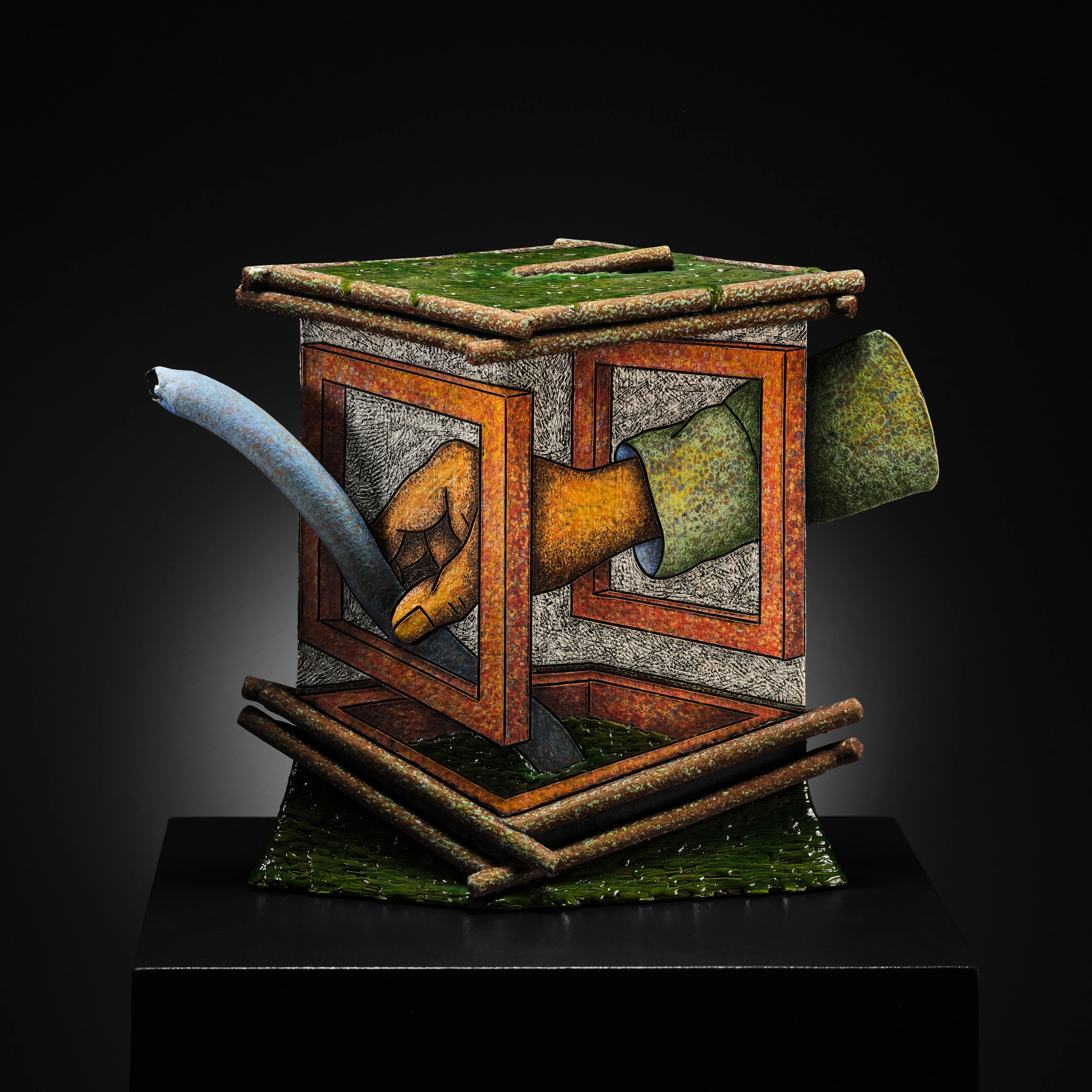 Floating Frames Teapot