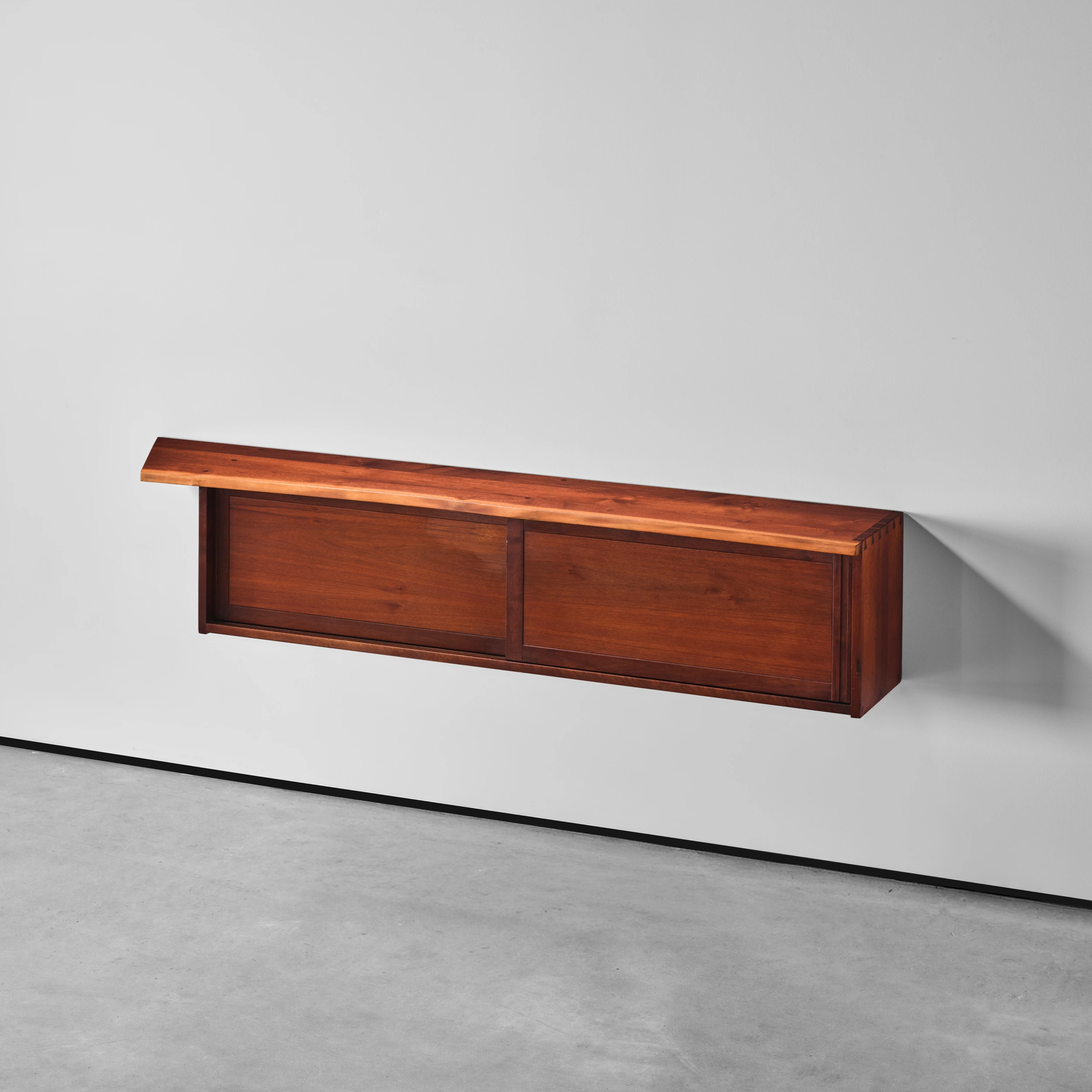 Double Sliding Door Hanging Wall Case